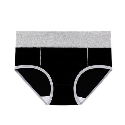 High-Waisted Cotton Antibacterial Panty(5 Pairs) - image 5