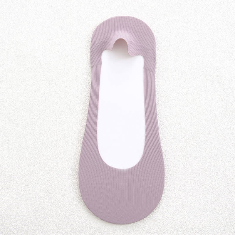 Plus Size Non-Slip No Show Socks(7 Pairs)