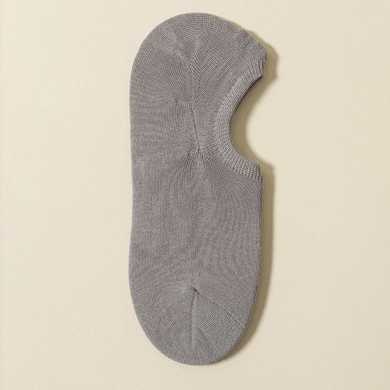 Plus Size Non-Slip No Show Socks(5 Pairs)