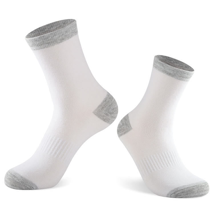 Gray Edge Quarter Socks(3 Pairs) - image 3