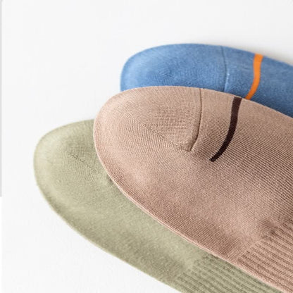 Solid Comfy Quarter Socks(6 Pairs) - image 9