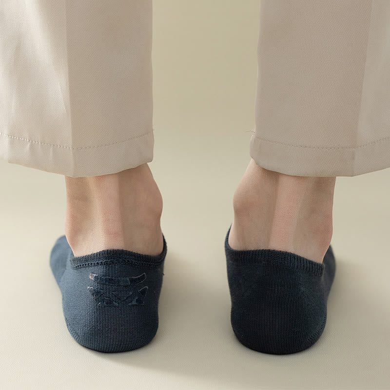 Plus Size Non-Slip No Show Socks(5 Pairs)