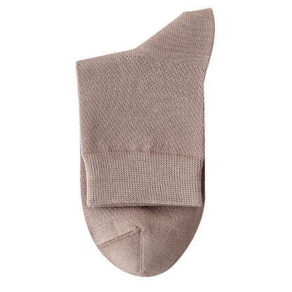 Plus Size Multicolor Mesh Quarter Socks(5 Pairs)