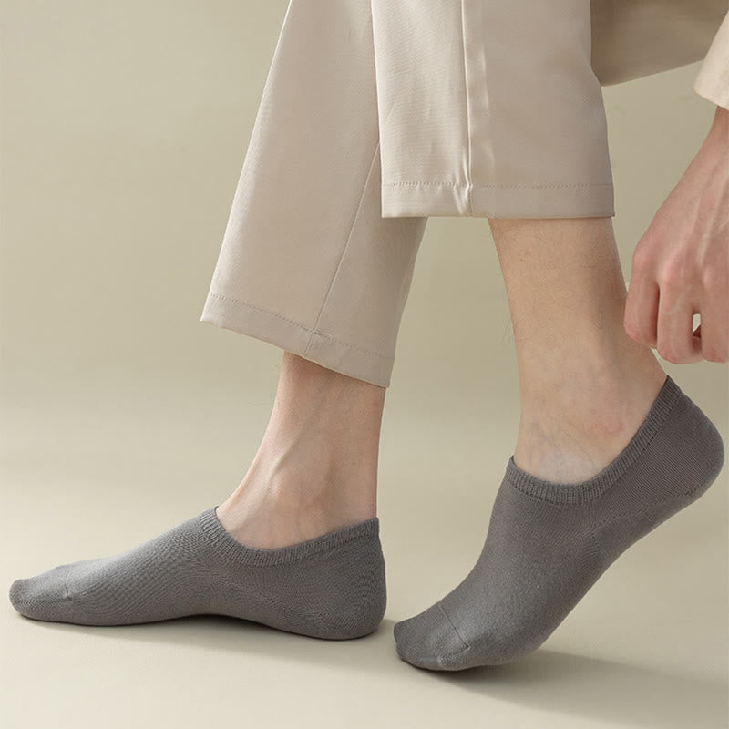 Plus Size Non-Slip No Show Socks(5 Pairs)