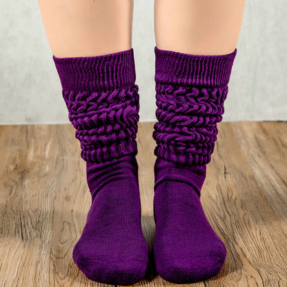 Candy Colored Soft Slouch Socks(2 Pairs) - image 8
