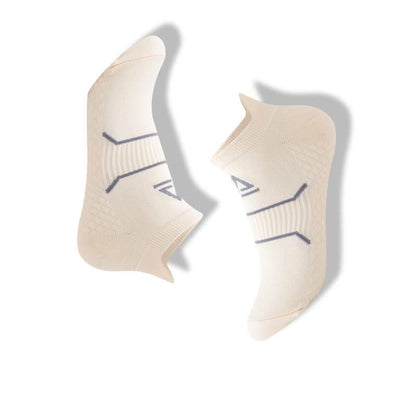 Plus Size Athletic Cushioned Ankle Compression Socks(7 Pairs) - White - EU40-45(US 8-12) - image 10