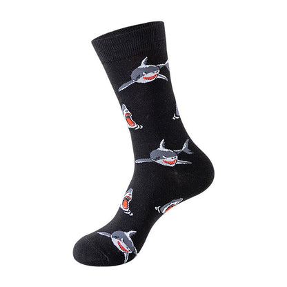Plus Size Sea Creatures Crew Socks(5 Pairs) - image 6