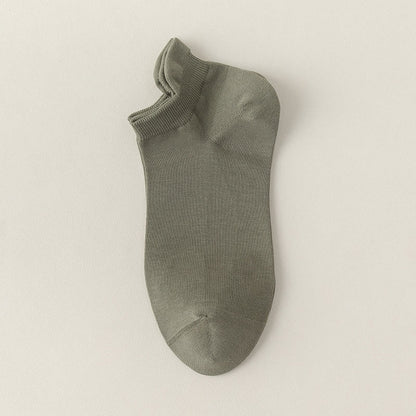 Lift Ears Ankle Socks(5 Pairs) - Army Green - EU39-46(US5-12) - image 19
