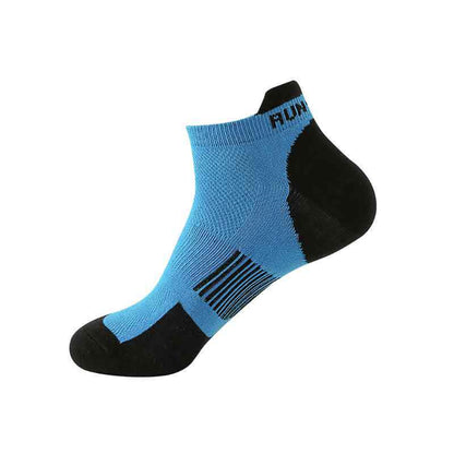 Athletic Running Ankle Compression Socks(5 Pairs) - Blue - EU36-42(US4-8) - image 17
