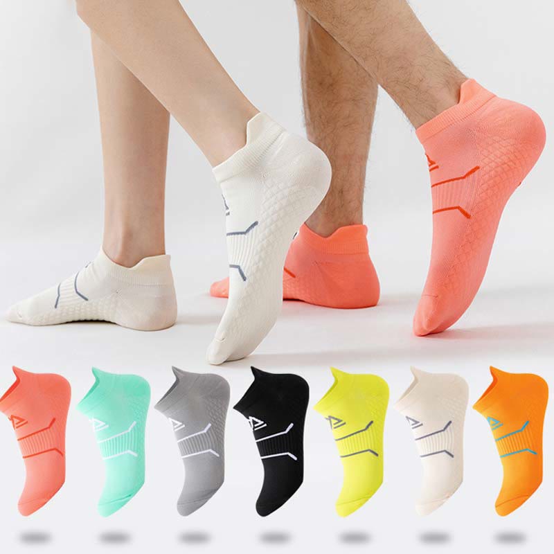 Plus Size Athletic Cushioned Ankle Compression Socks(7 Pairs) - Multicolor - EU40-45(US 8-12) - image 0