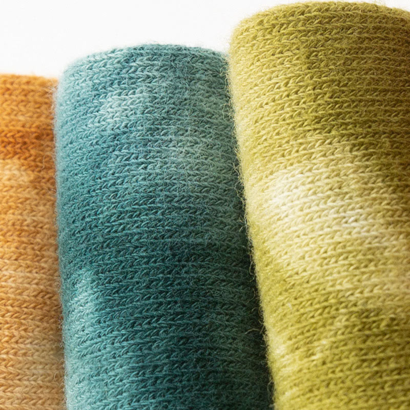 Tie-dye Colorful Quarter Socks(4 Pairs) - image 10