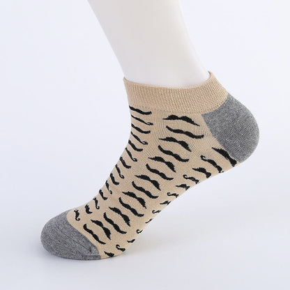 Irregular Patterns Ankle Socks(5 Pairs) - image 5