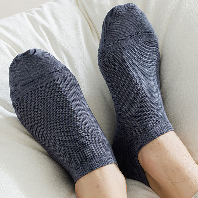 Mesh Massage No Show Socks(5 Pairs) - image 7