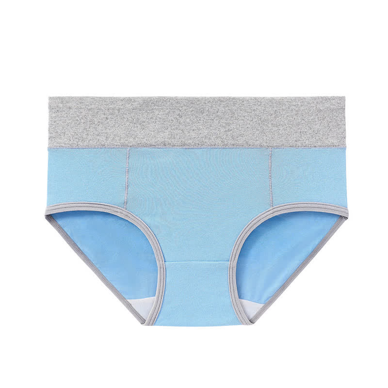 High-Waisted Cotton Antibacterial Panty(5 Pairs) - image 9