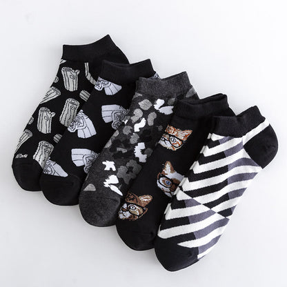 Tree Ankle Socks(5 Pairs) - image 2