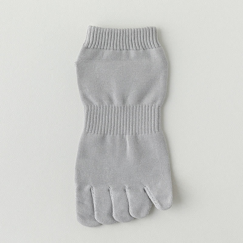 Five Toes Alignment Socks(5 Pairs) - Light Gray - EU39-46(US5-12) - image 17