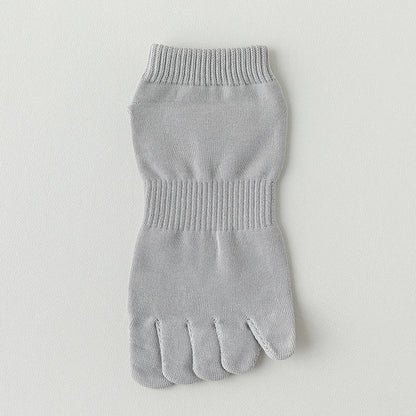Five Toes Alignment Socks(5 Pairs) - Light Gray - EU39-46(US5-12) - image 17