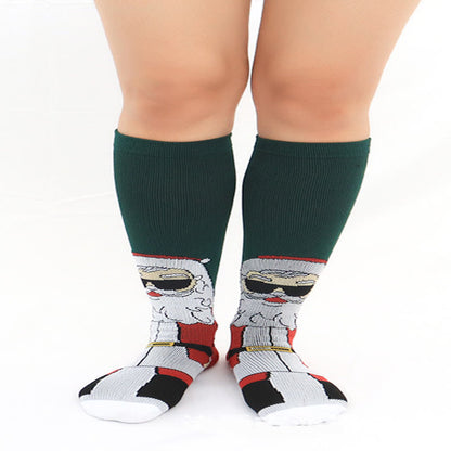 Christmas Sports Knee High Compression Socks(6 Pairs) - image 8