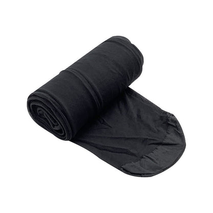 Plus Size Sheer Pantyhose High Waist Stockings(3 Pairs) - Grey - Fits 220lbs - image 8