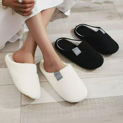 Cozy Solid Color House Slippers - image 0