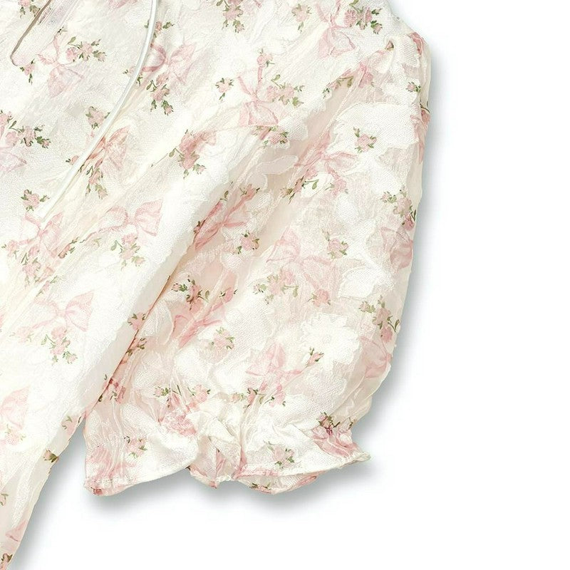 Romantic Floral Garden Midi Dress - image 5