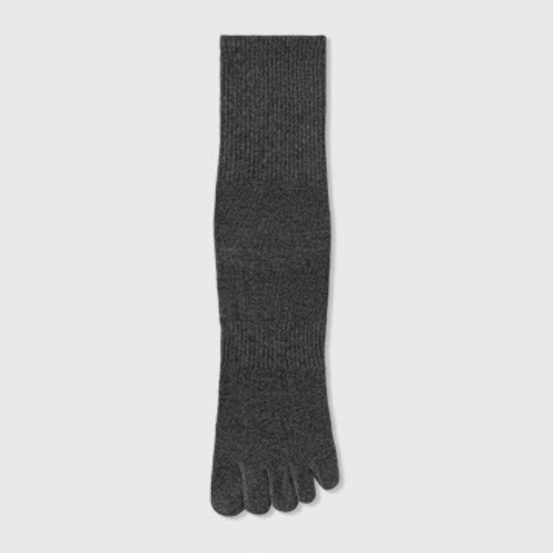 Everyday Cotton Alignment Socks(6 Pairs) - Dark Grey - EU39-44(US6-10) - image 7