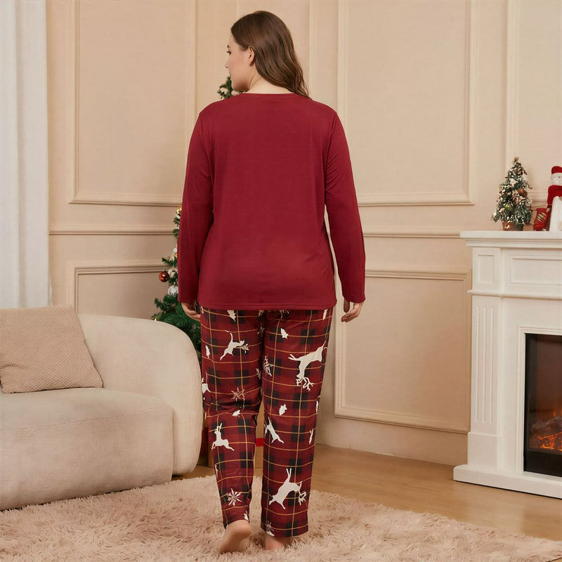 Merry Christmas Plaid Pajama Set - image 2