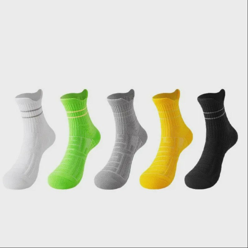 Cushioned Running Quarter Compression Socks(3 Pairs) - image 1