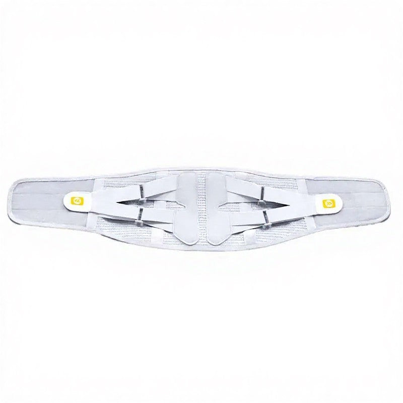 Breathable Lumbar Support Waist Brace - Grey - 2XL - image 6