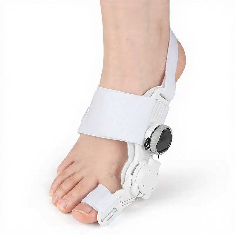 Adjustable Open Toe Bunion Support Brace - White - One Size - image 3
