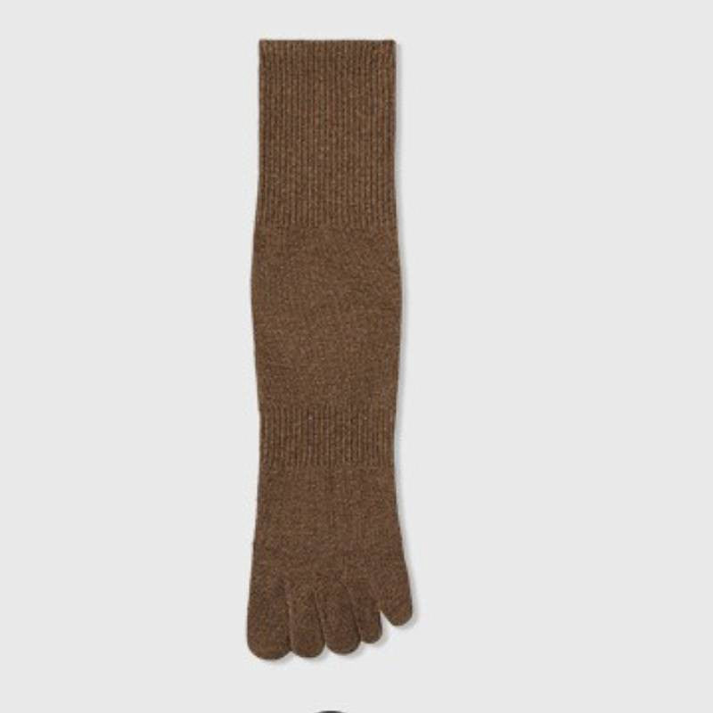 Everyday Cotton Alignment Socks(6 Pairs) - Coffee - EU39-44(US6-10) - image 6