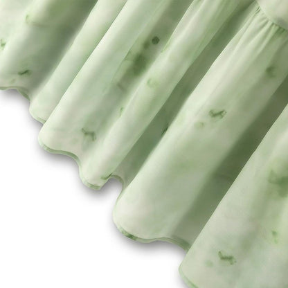 Romantic Tie Neck Ruffle Maxi Dress - image 4