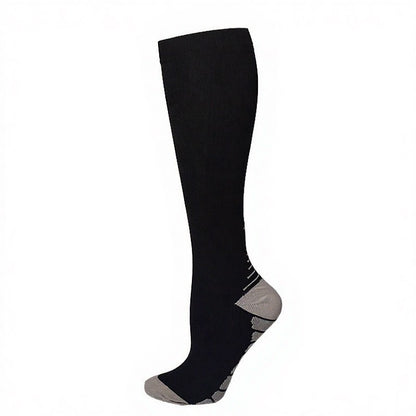 Solid Color Arrow Pattern Compression Socks(5 Pairs) - image 18