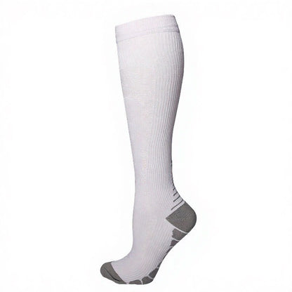 Solid Color Arrow Pattern Compression Socks(5 Pairs) - image 10