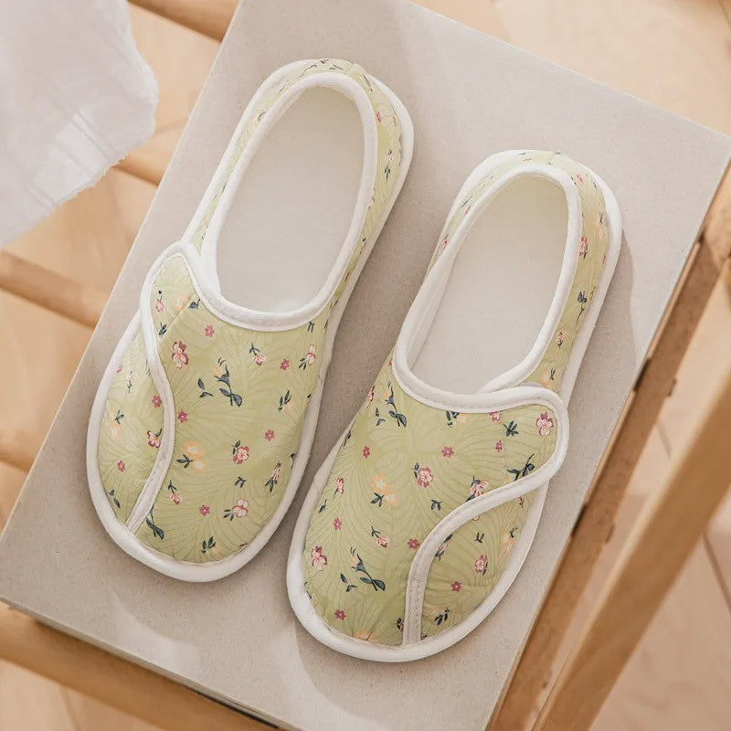 Adjustable Garden Quilted Fluffy Shoes - Green - EU40-41 (US7-7.5) - image 6