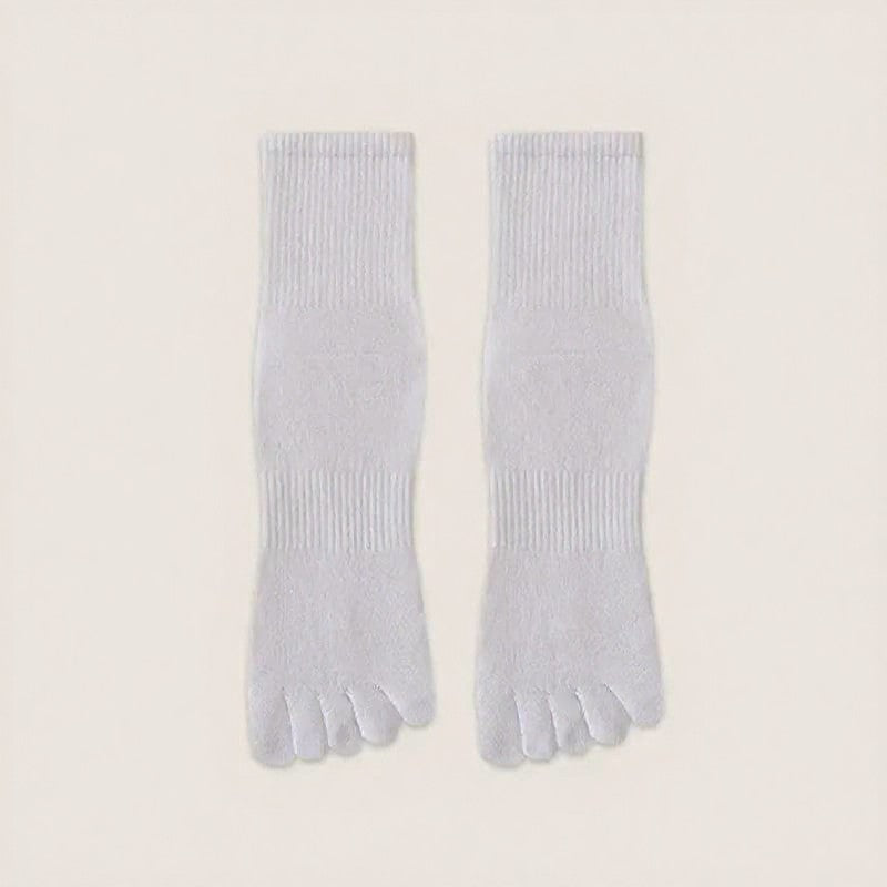 Everyday Alignment Socks(3 Pairs) - White+Beige+Light Gray - EU44-49(US10-14) - image 2