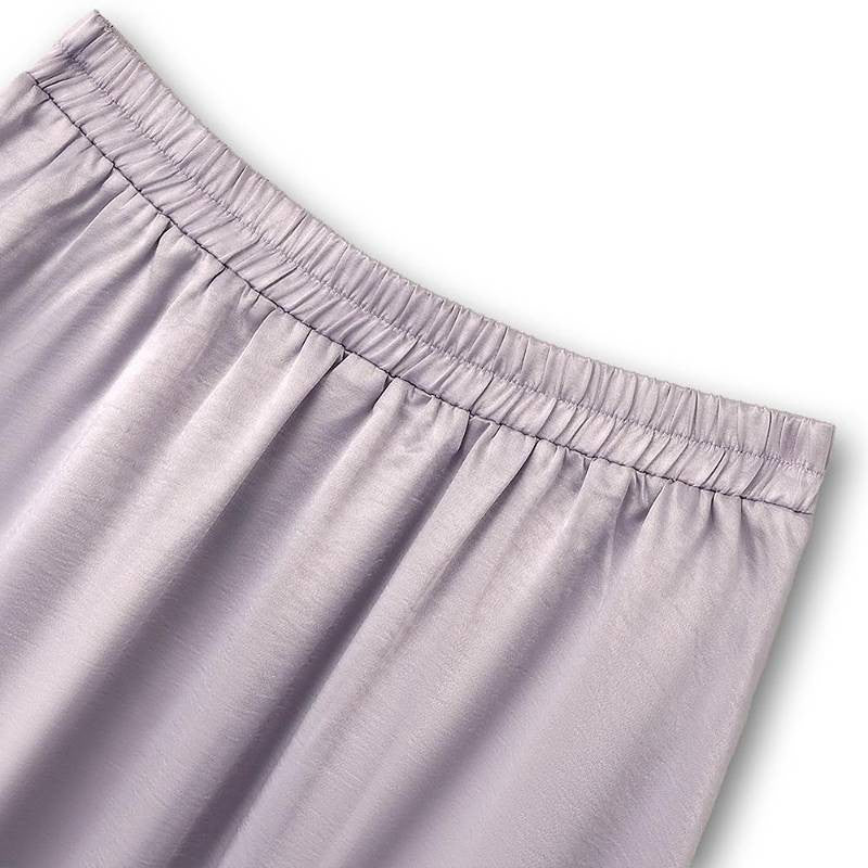 Plus Size Gathered Neck Two-Piece Skirt Set - image 4