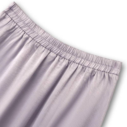 Plus Size Gathered Neck Two-Piece Skirt Set - image 4