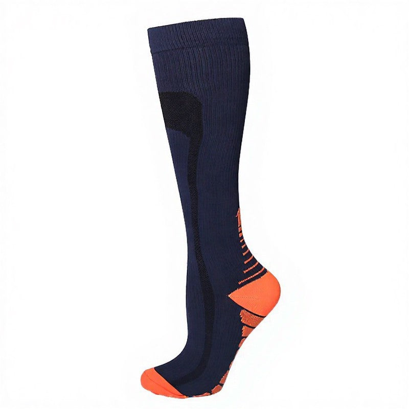 Solid Color Arrow Pattern Compression Socks(5 Pairs) - image 16