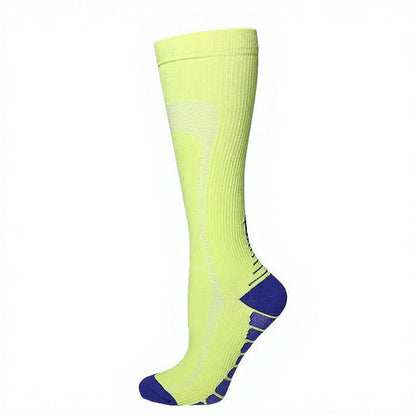 Solid Color Arrow Pattern Compression Socks(5 Pairs) - image 15