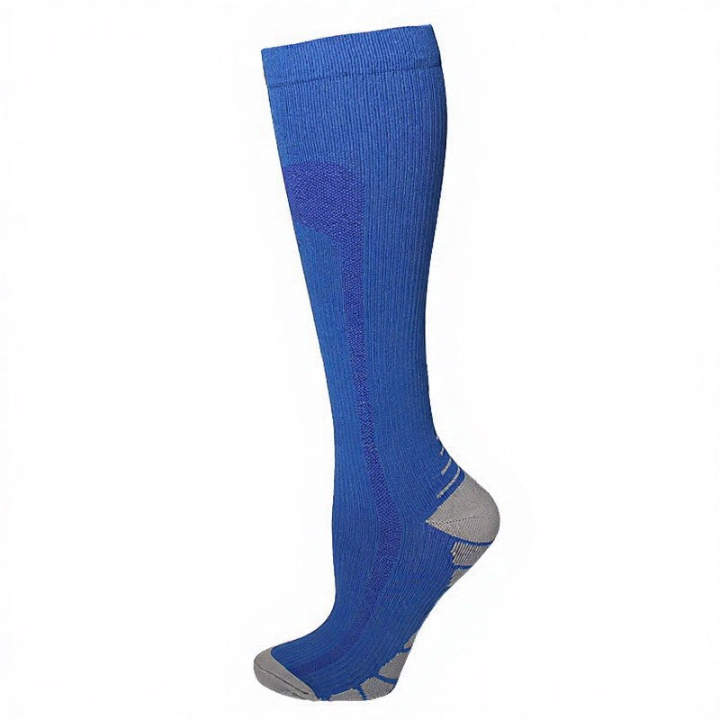 Solid Color Arrow Pattern Compression Socks(5 Pairs) - image 13