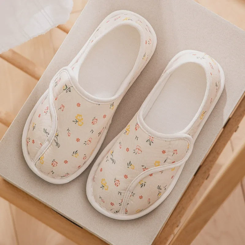 Adjustable Garden Quilted Fluffy Shoes - Beige - EU40-41 (US7-7.5) - image 7