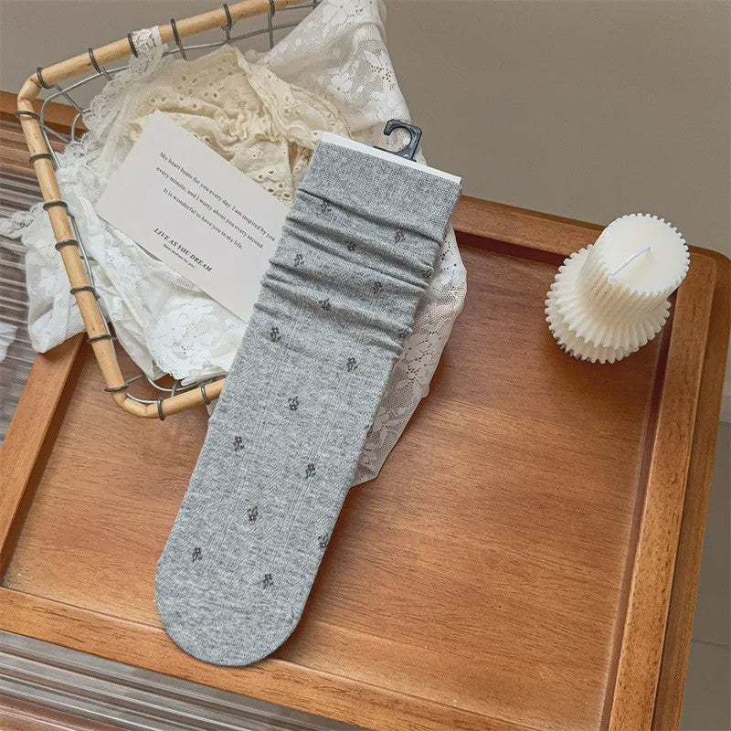 Casual Cotton Blend Crew Socks(5 Pairs) - image 6
