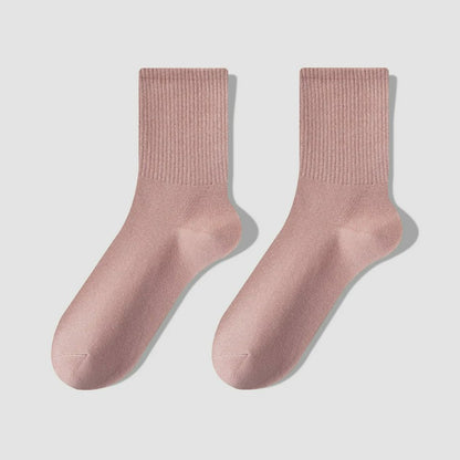 Everyday Cotton Blend Quarter  Socks(7 Pairs) - Pink - EU39-43(US6-9) - image 6