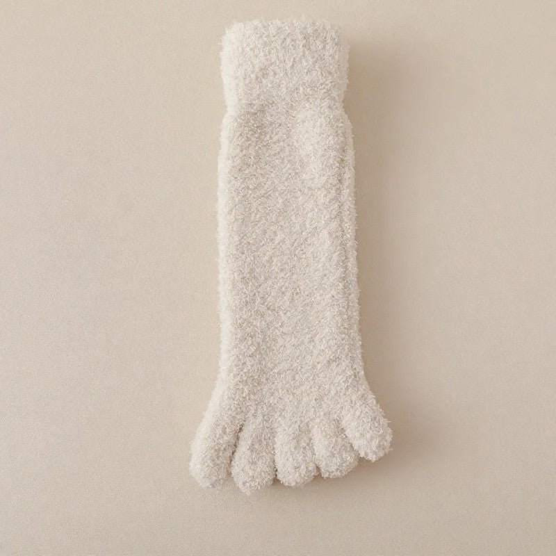Cozy Alignment Socks(3 Pairs) - Light Gray - EU36-40(US3-6) - image 10