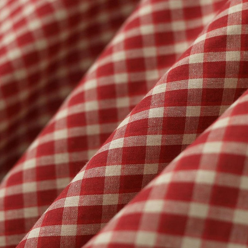 Vintage Gingham Lace Maxi Dress - image 3