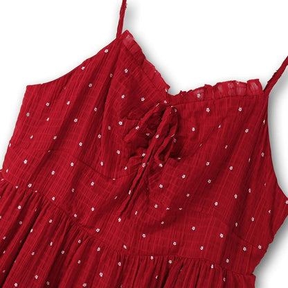 Romantic Ditsy Dot Dress Two Piece Set - Dress - 6XL - image 10