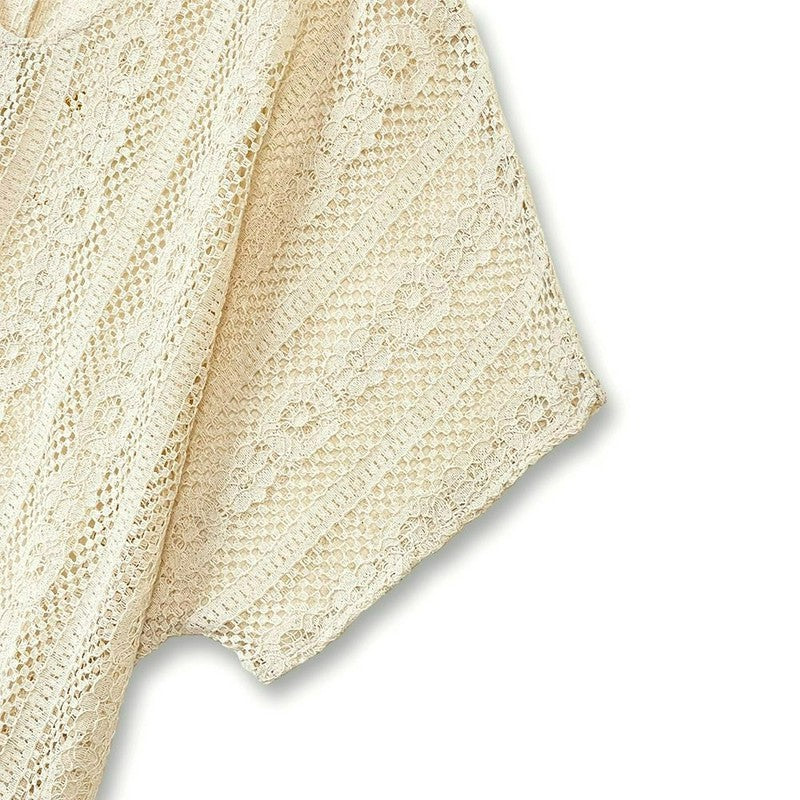 Lace Cover Up Cami and Midi Skirt Three Piece Set - image 9