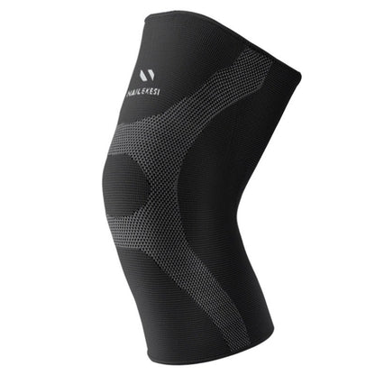Thermal Compression Support Plus Size Sports Knee Brace - Black - 4XL - image 1
