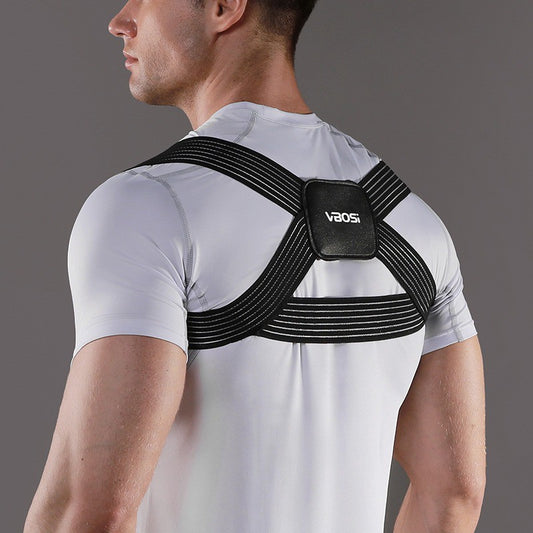 Adjustable Back Support Posture Corrector - Black - 2XL - image 0